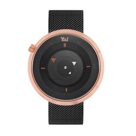 You Watch YW9002 Galaxy Rose Black Kol Saati