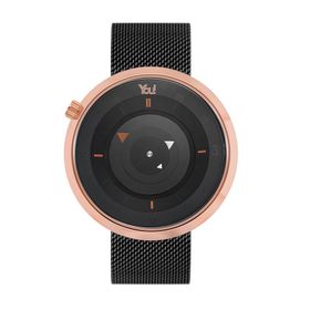 You Watch YW9002 Galaxy Rose Black Kol Saati