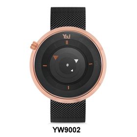 You Watch YW9002 Galaxy Rose Black Kol Saati