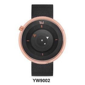 You Watch YW9002 Galaxy Rose Black Kol Saati