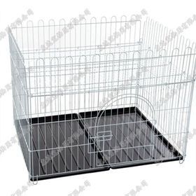 Youda K-5 91x75x70 cm Tek Kapalı Üstü Açık Metal Köpek Kafesi