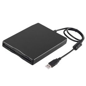 Youmaxe Siyah 3.5 İnç USB Tak Çalıştır Taşınabilir Harici Disket Sürücü