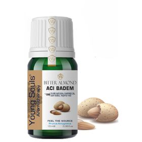 Young Souls 10 ml Aromaterapi Acı Badem (Bitkisel Sabit) Yağ Natural