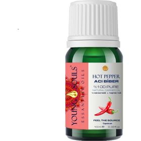 Young Souls 10 ml Aromaterapi Acı Biber (Bitkisel Sabit) Yağ
