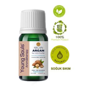 Young Souls 10 ml Aromaterapi Argan Organik (Bitkisel Sabit) Yağ