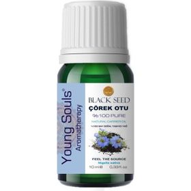 Young Souls 10 ml Aromaterapi Çörek Otu (Bitkisel Sabit) Yağ