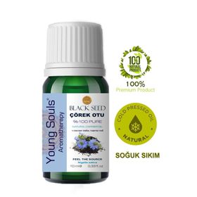 Young Souls 10 ml Aromaterapi Çörek Otu (Bitkisel Sabit) Yağ