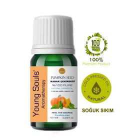 Young Souls 10 ml Aromaterapi Kabak Çekirdeği (Bitkisel Sabit) Yağ