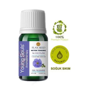 Young Souls 10 ml Aromaterapi Keten Tohumu (Bitkisel Sabit) Yağ