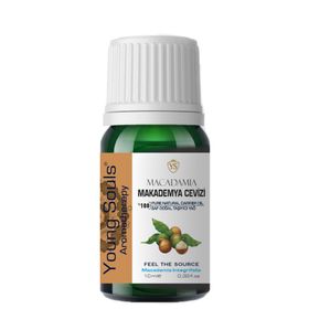 Young Souls 10 ml Aromaterapi Makademya Cevizi Bitkisel Sabit Yağ