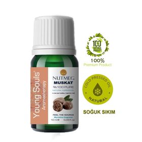 Young Souls 10 ml Aromaterapi Muskat (Bitkisel Sabit) Yağ