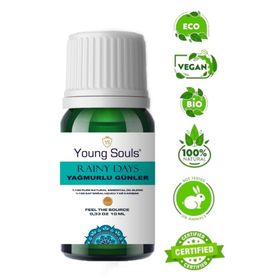 Young Souls 10 ml Aromaterapi Rainy Days Yağmurlu Günler Uçucu Yağ