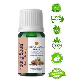 Young Souls 10 ml Aromaterapi Sedir Ağacı Uçucu Yağ
