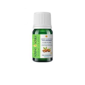 Young Souls 10 ml Aromaterapi Tatlı Badem (Bitkisel Sabit) Yağ Natural