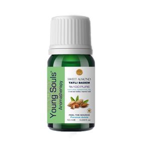 Young Souls 10 ml Aromaterapi Tatlı Badem (Bitkisel Sabit) Yağ Natural