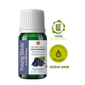 Young Souls 10 ml Aromaterapi Üzüm Çekirdeği (Bitkisel Sabit) Yağ