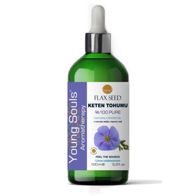 Young Souls 100 ml Aromaterapi Keten Tohumu (Bitkisel Sabit) Yağ