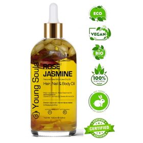 Young Souls 100 ml Aromaterapi Rose Jasmine Gül Yasemin Multi-Use Dry Oil Kuru Yağ