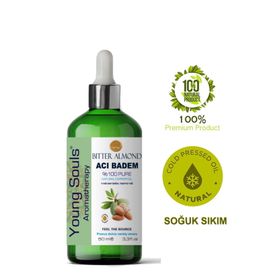Young Souls 50 ml Aromaterapi Acı Badem (Bitkisel Sabit) Yağ Natural