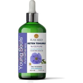 Young Souls 50 ml Aromaterapi Keten Tohumu (Bitkisel Sabit) Yağ