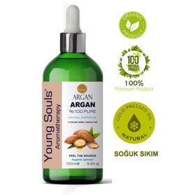 Young Souls Aromaterapi 100 ml Argan Organik Bitkisel Sabit Yağ