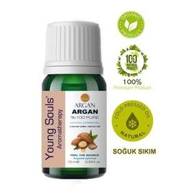 Young Souls Aromaterapi 100 ml Argan Organik Bitkisel Sabit Yağ