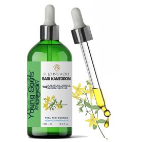 Young Souls Aromaterapi 100 ml Sarı Kantaron Bitkisel Sabit Yağ