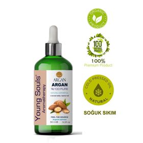 Young Souls Aromaterapi 50 ml Argan Organik Bitkisel Sabit Yağ