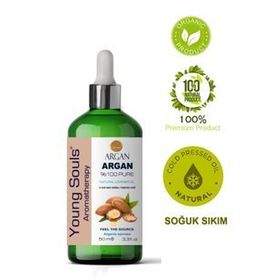 Young Souls Aromaterapi 50 ml Argan Organik Bitkisel Sabit Yağ