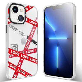 YoungKit Apple iPhone 13 Baskılı Desenli Holiday Serisi Kapak Kılıf