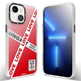YoungKit Apple iPhone 13 Baskılı Desenli Holiday Serisi Kapak Kılıf