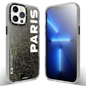 YoungKit Apple iPhone 13 Pro Baskılı Desenli World Trip Serisi Kapak Kılıf