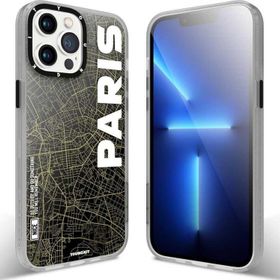 YoungKit Apple iPhone 13 Pro Baskılı Desenli World Trip Serisi Kapak Kılıf