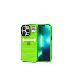 YoungKit Luggage FireFly iPhone 13 Yeşil Silikon Kılıf