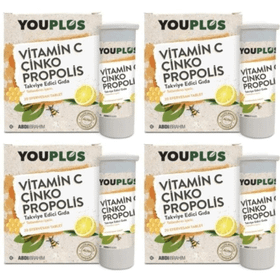 YouPlus C Vitamini Çinko Propolis 20 Efervesan Tablet