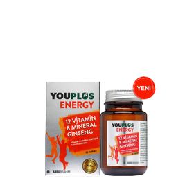YouPlus Energy Vitamin Mineral Kompleksi 30 Tablet