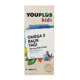 YouPlus Kids Omega-3 100 ml Şurup Balık Yağı