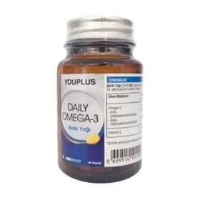 YouPlus Omega-3 30 Kapsül Balık Yağı