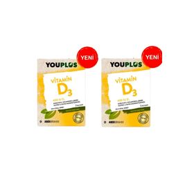 YouPlus Vitamin D3 400 IU 2x20 ml Sprey