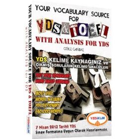 YOUR VOCABULARY SOURCE FOR YDS - TOEFL WITH ANALYSIS FOR YDS - OĞUZHAN CAMBAZ