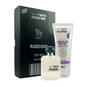 Youth Passport Barcode 100 ml Erkek Parfüm Seti