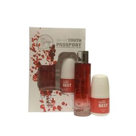 Youth Passport Best EDP 75 ml + 60 ml Roll On Kadın Parfüm Seti