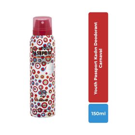 Youth Passport Carnaval 150 ml Kadın Deodorant