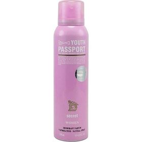 Youth Passport Secret 150 ml Kadın Sprey Deodorant