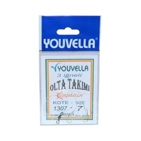 Youvella 1307 3 İğneli Hazır Beden Yemli Takım