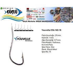 Youvella 1316 No:15 100'lü Olta İğnesi