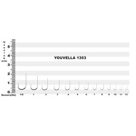 Youvella 1353 No:4 100'lü Olta İğnesi