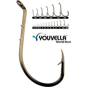 Youvella 1362 No:2/0 100'lü Kore Olta İğnesi