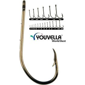 Youvella 1366 No:2/0 100'lü Kore Olta İğnesi