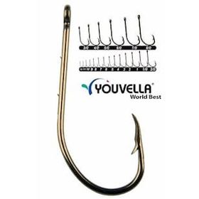 Youvella 1366 No:2/0 100'lü Kore Olta İğnesi